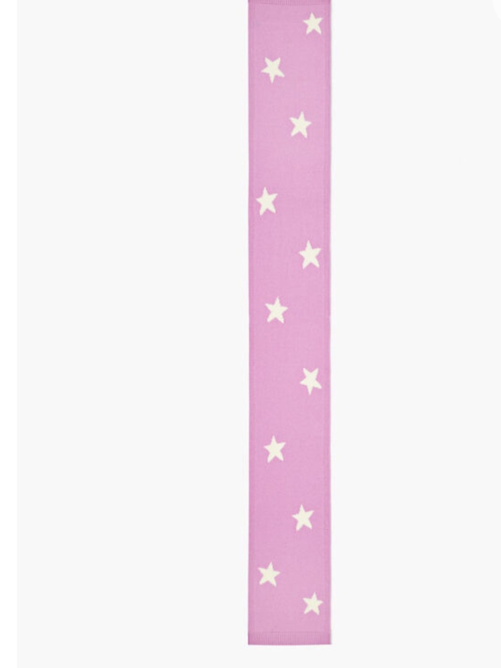 Talbots Pink Star Pattern Cashmere Scarf